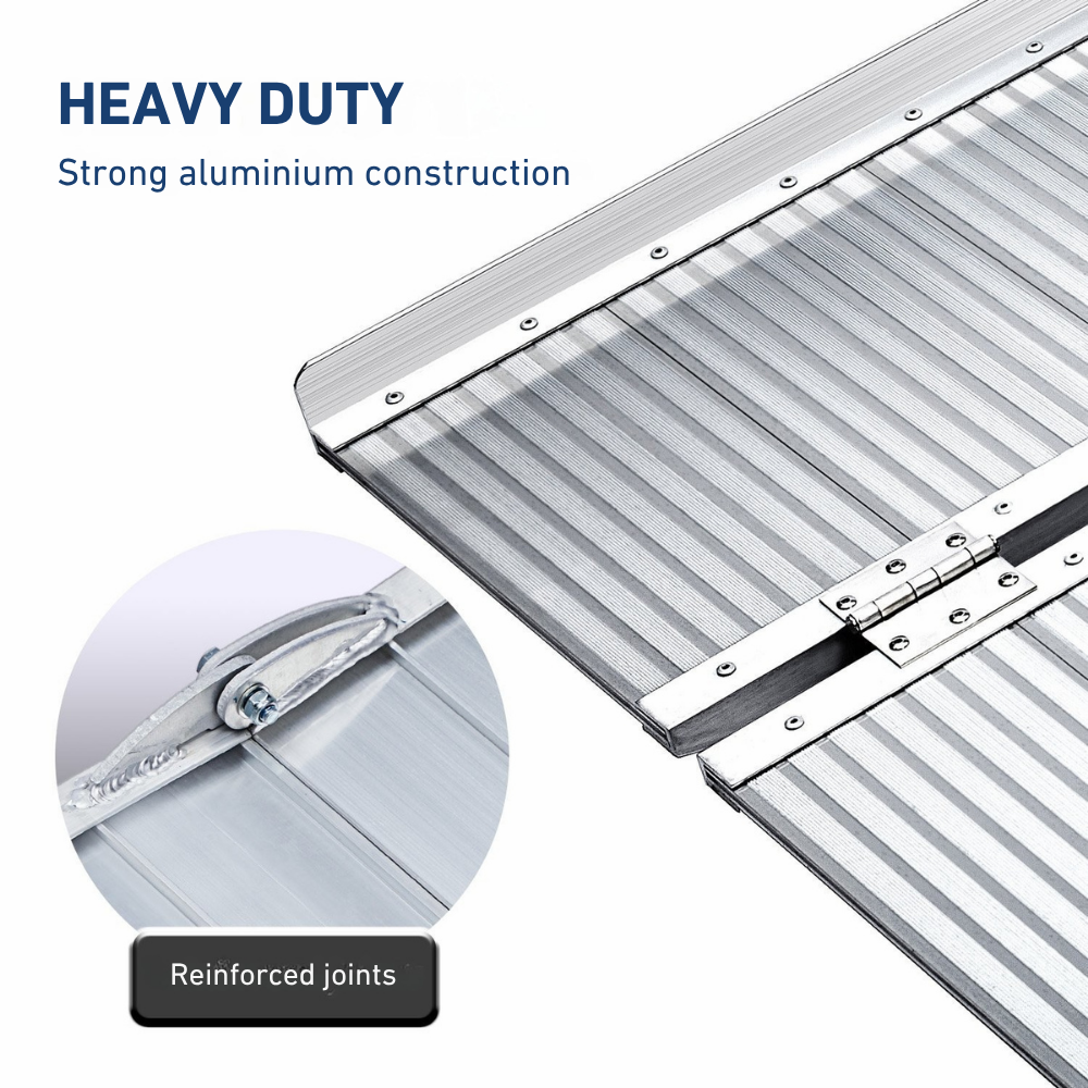 Heavy duty construction highlight, showing reinforcement ribs with the label "HEAVY DUTY".