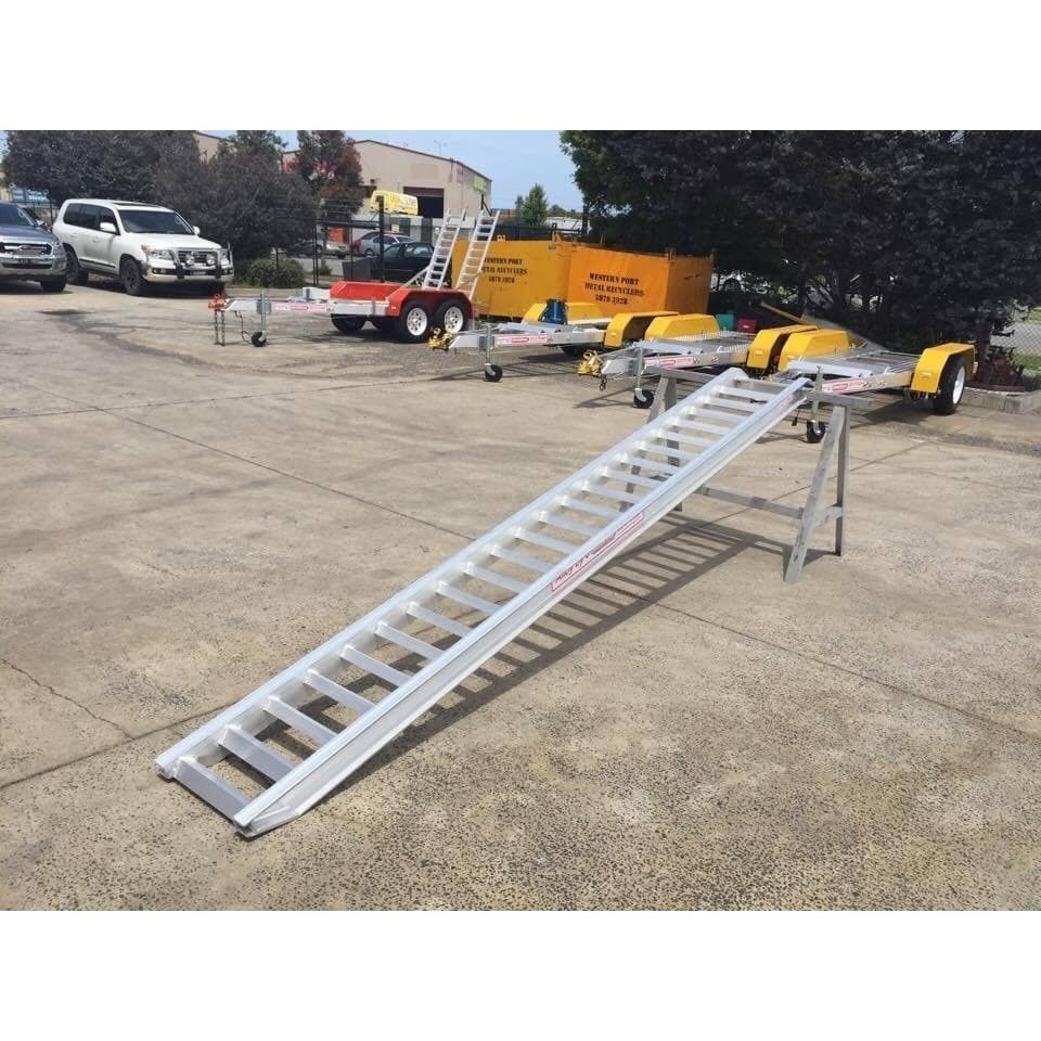 AusRamp Construction & Machinery AusRamp 5-Tonne 3.5m x 550mm Aluminium Loading Ramps