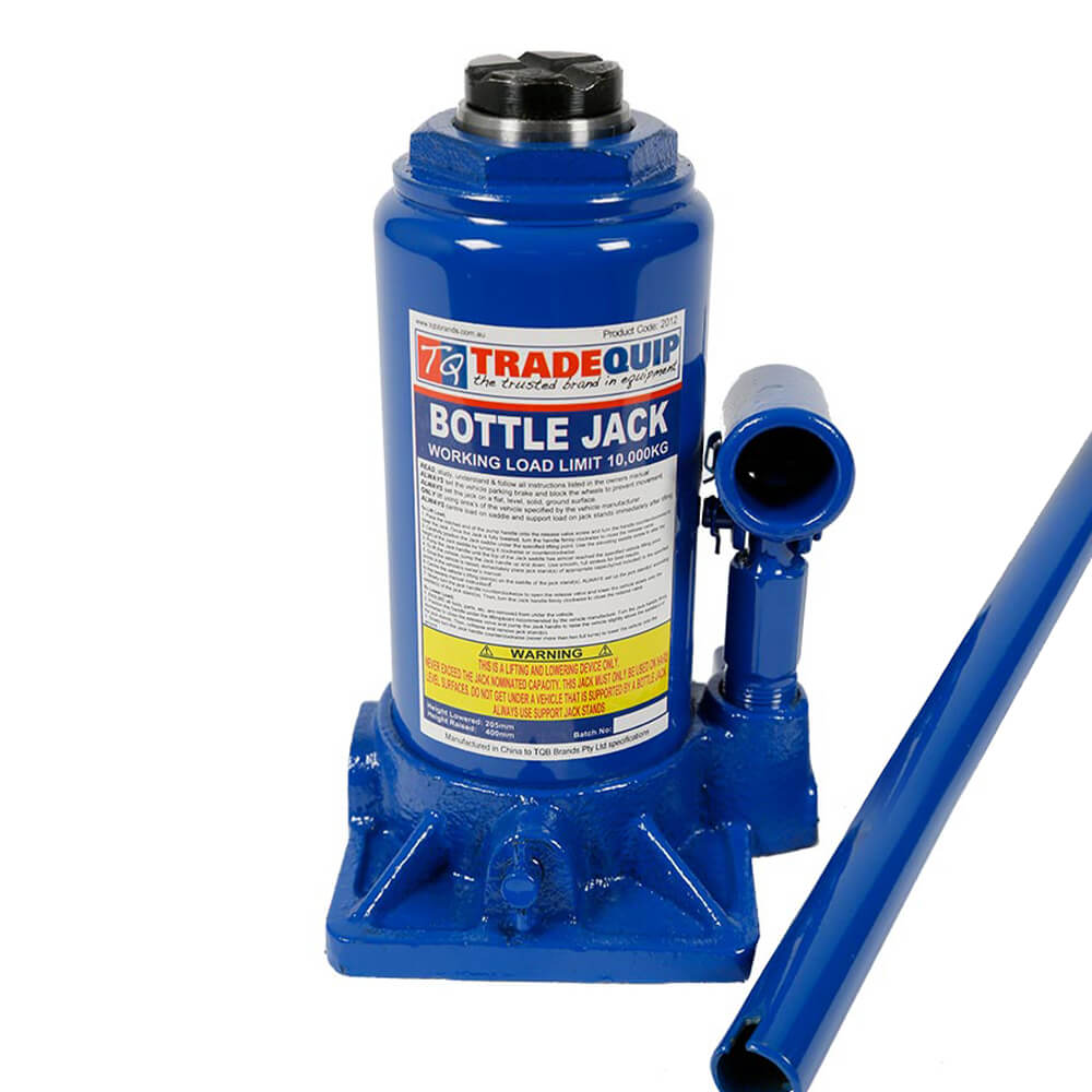 TradeQuip Workshop Equipment TradeQuip Bottle Jack Hydraulic, 10 Tonne