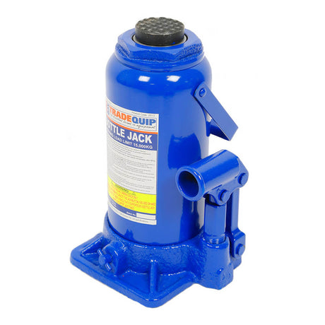 TradeQuip Bottle Jack Hydraulic, 15 Tonne - Ramp Champ