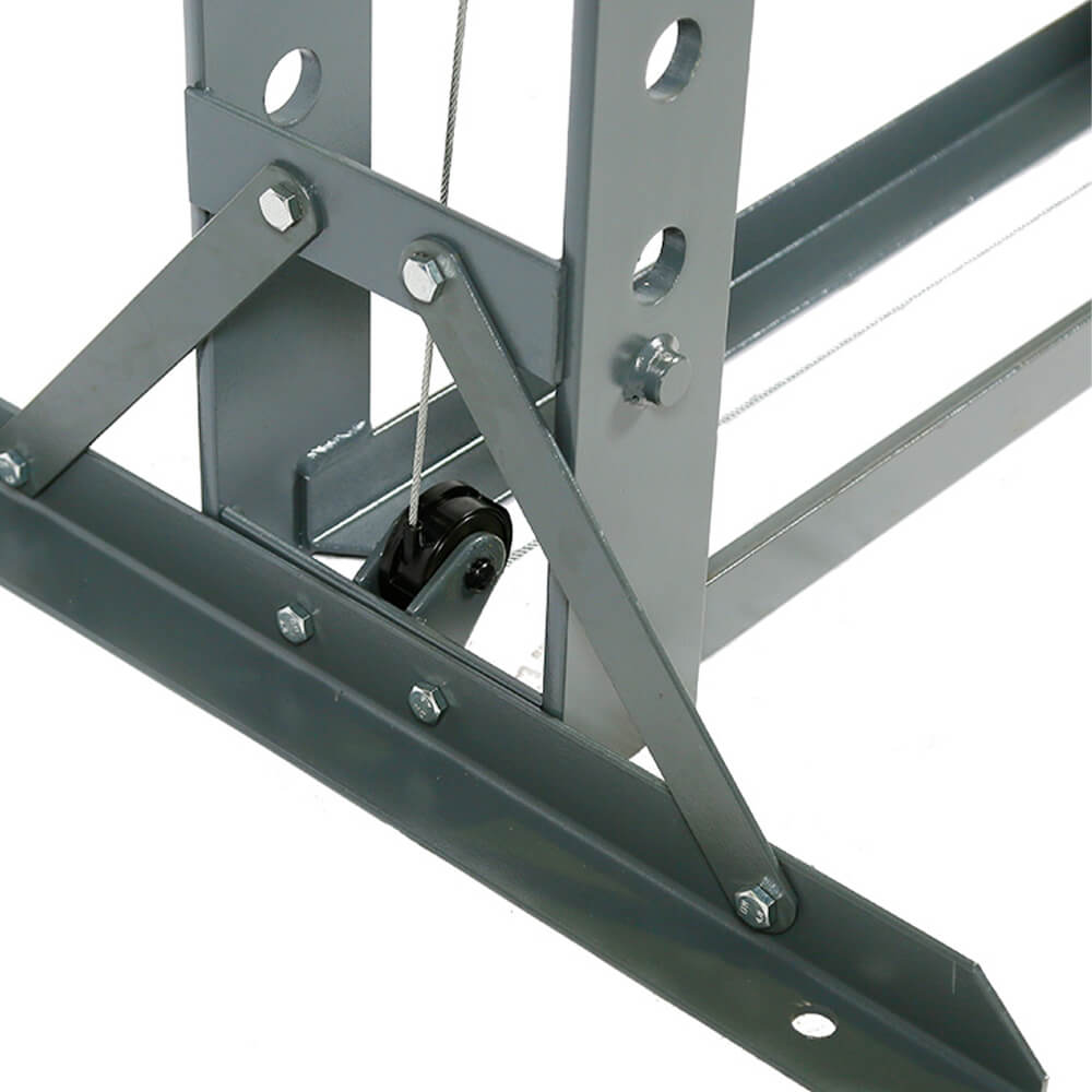 Borum Industrial Air/Hydraulic Workshop Press, 75-Tonne - Ramp Champ