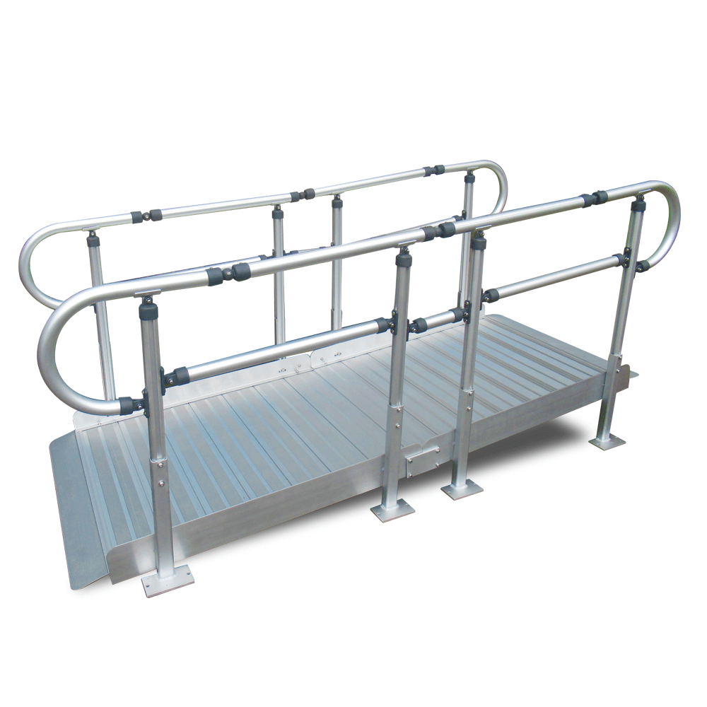Heeve Mobility Ramps 2100mm Heeve Wheelchair Access Ramp with Handrails - 450kg Capacity