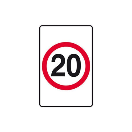 Barrier Group 20 KPH Sign - Barrier Group - Ramp Champ