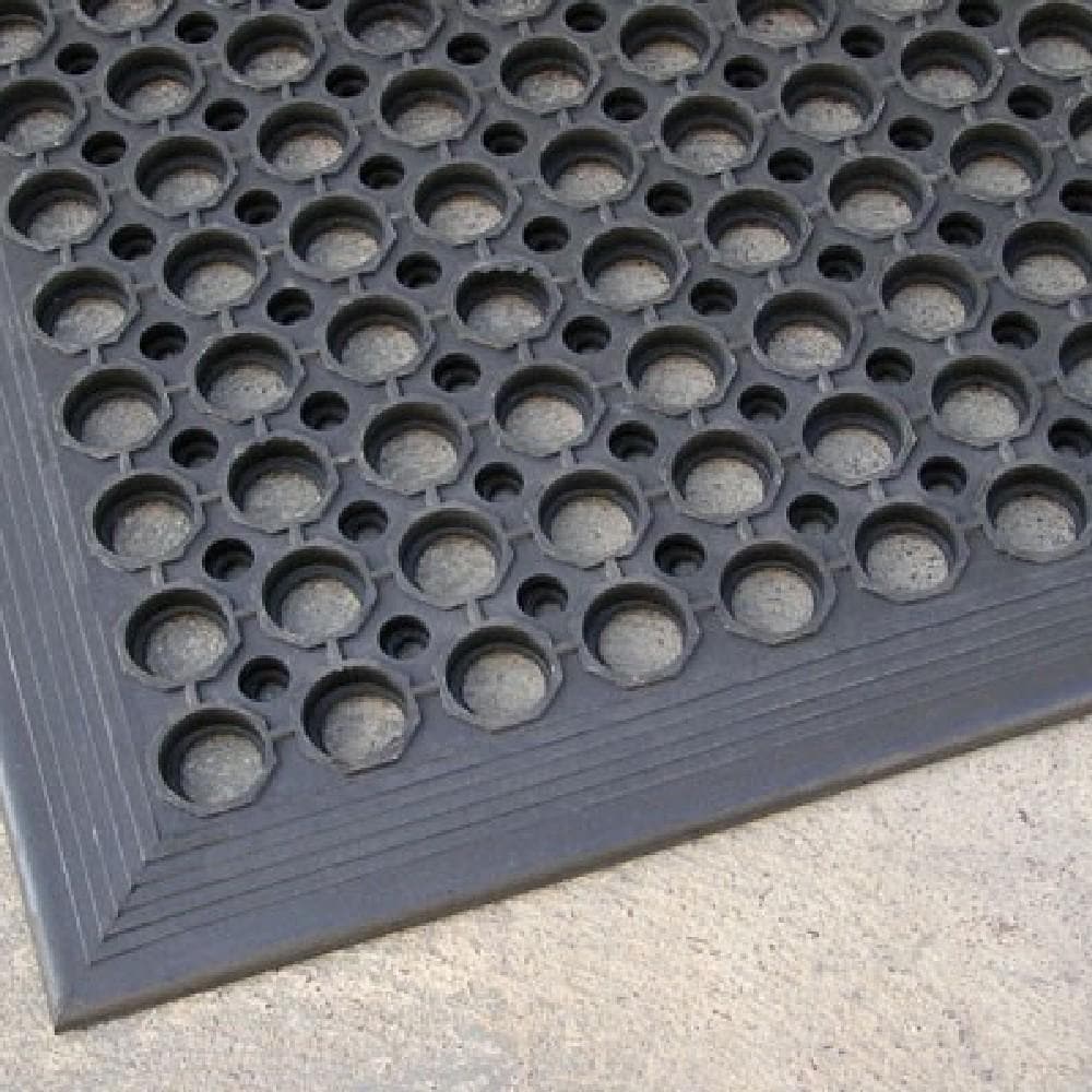 Barrier Group Anti-Fatigue Floor Mat 910 x 1520 x 13mm – Black - Barrier Group - Ramp Champ