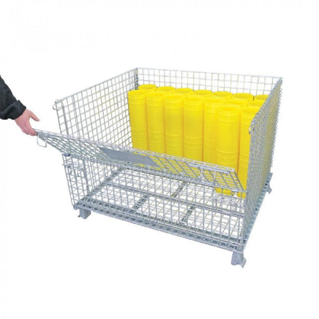 Barrier Group Collapsible Mesh Storage Cage - Barrier Group - Ramp Champ