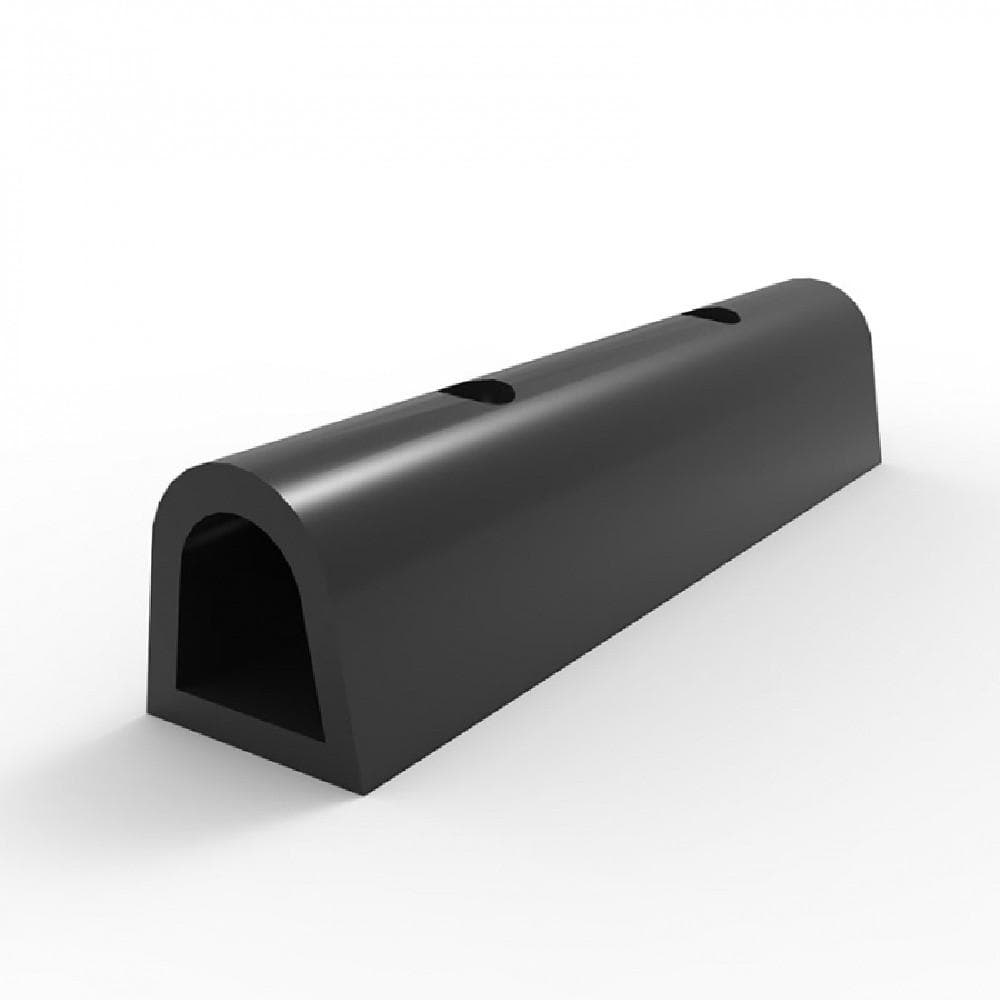 Barrier Group Dock Bumper D-section Rubber - Various Sizes - Barrier Group - Ramp Champ