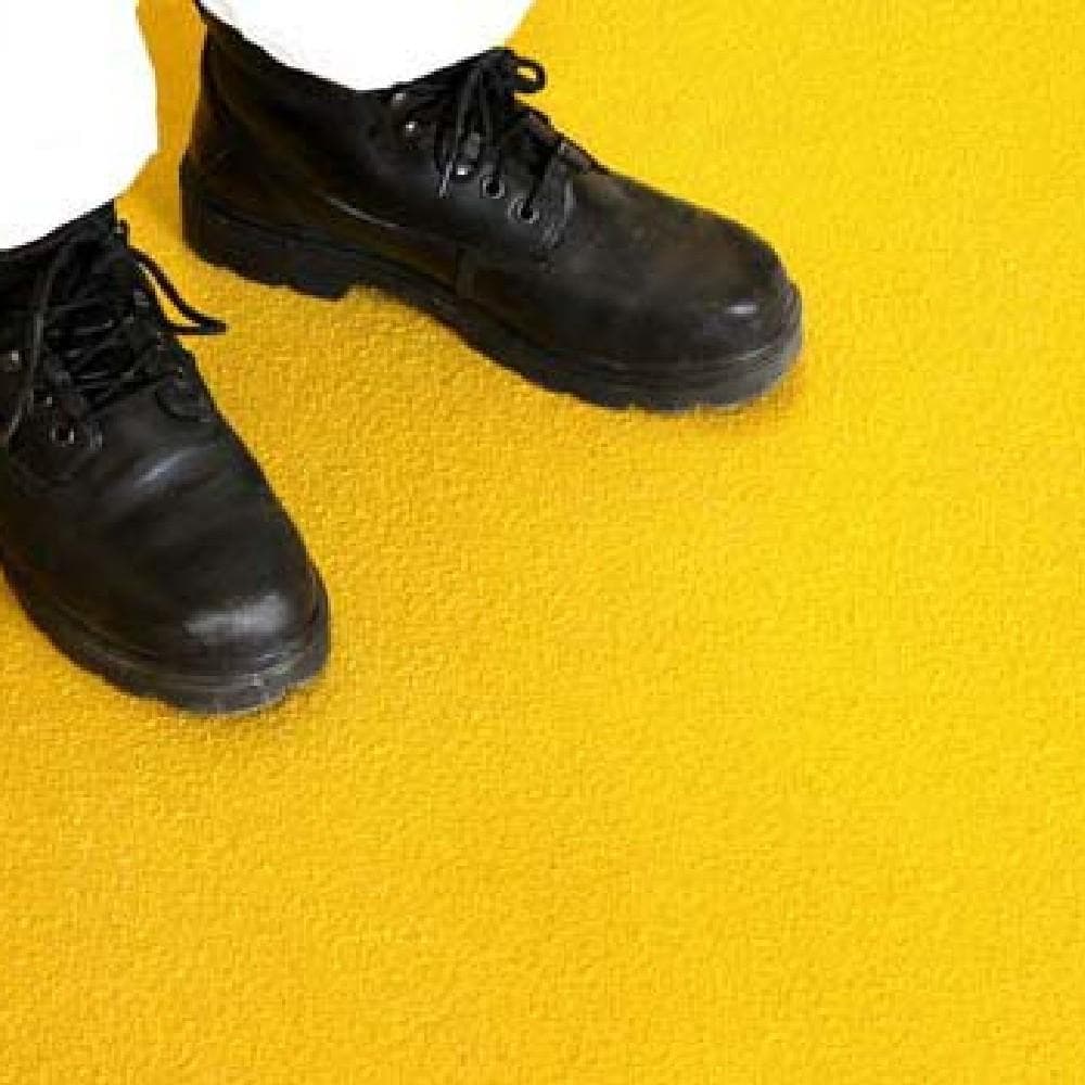 Barrier Group FRP Floor Plate - Anti-Slip, Yellow - Barrier Group - Ramp Champ