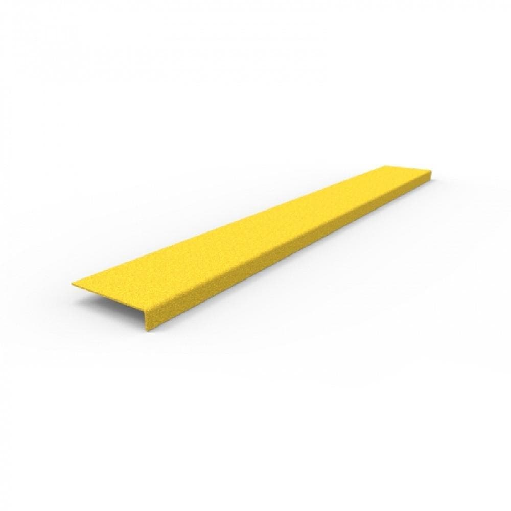 Barrier Group FRP Stair Nosing - Anti-Slip, Yellow - Barrier Group - Ramp Champ