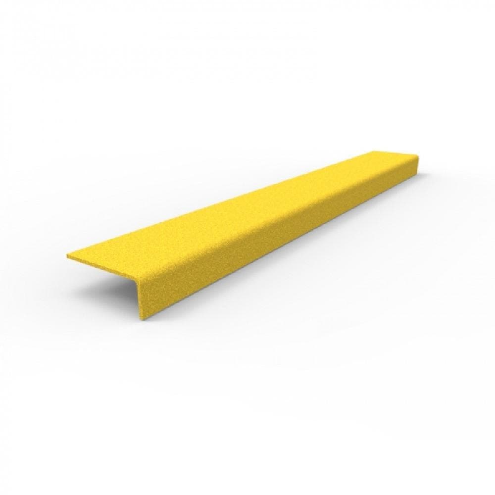 Barrier Group FRP Stair Nosing - Anti-Slip, Yellow - Barrier Group - Ramp Champ