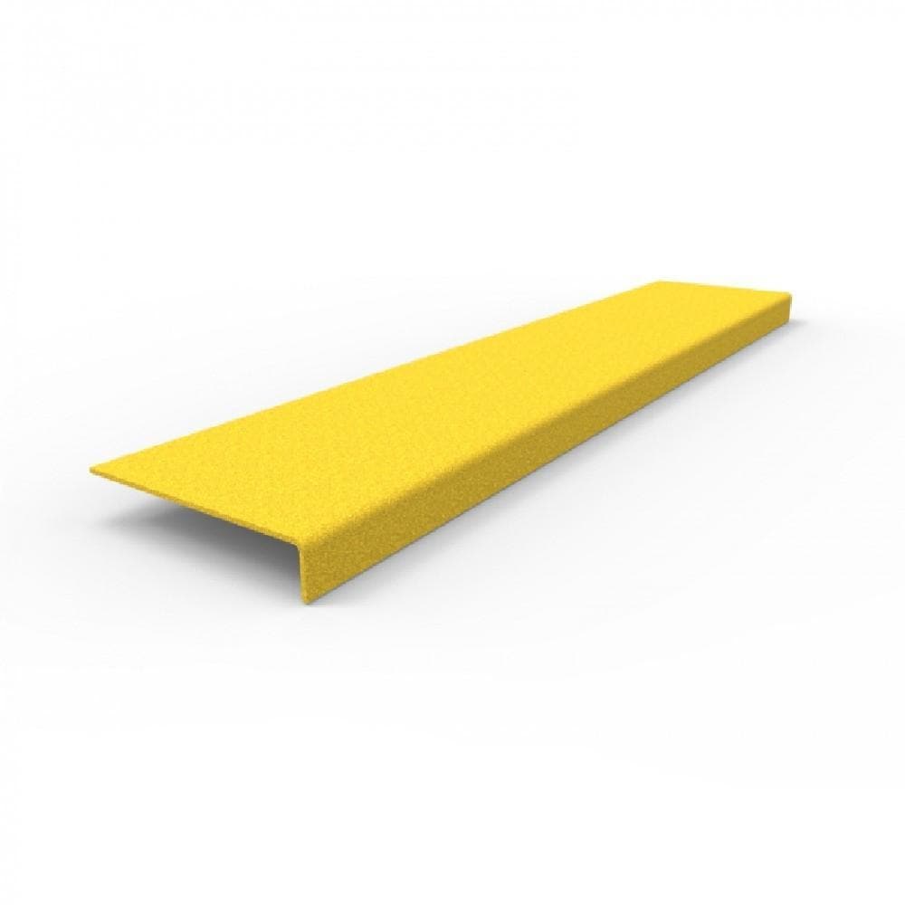 Barrier Group FRP Stair Nosing - Anti-Slip, Yellow - Barrier Group - Ramp Champ