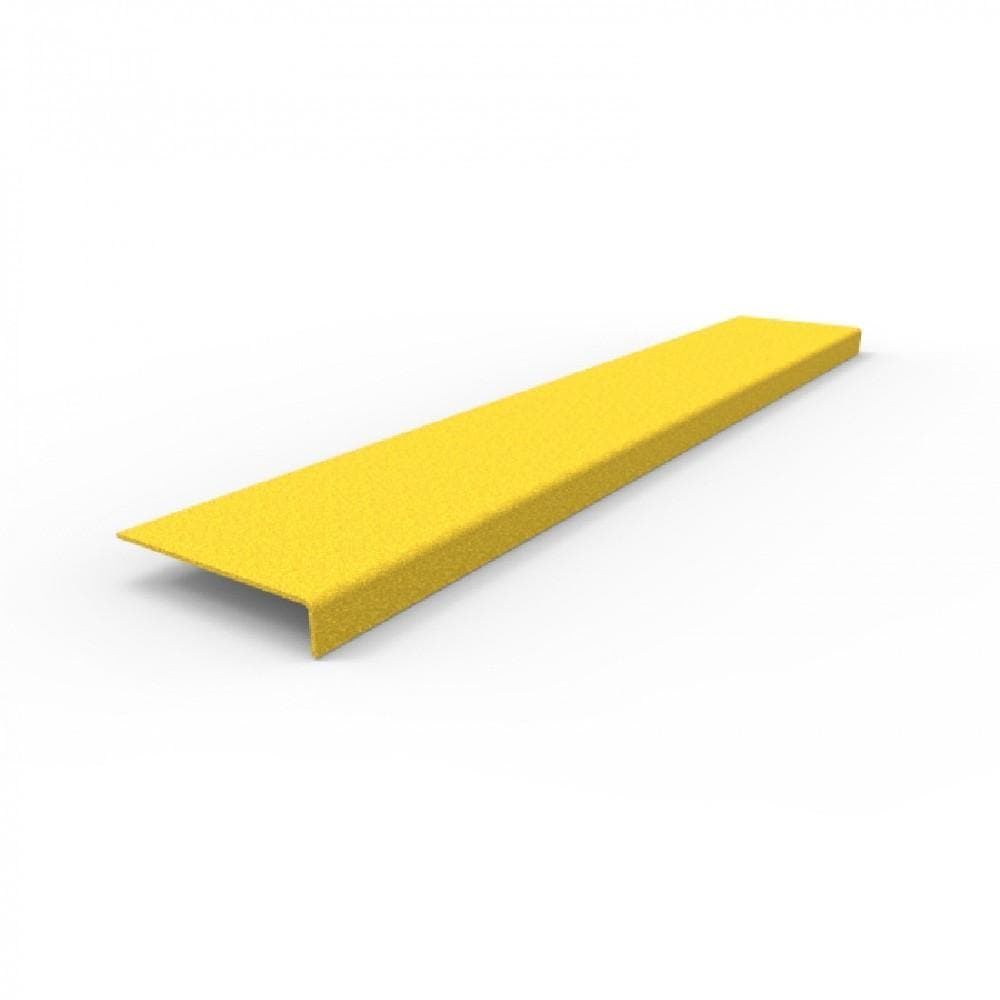 Barrier Group FRP Stair Nosing - Anti-Slip, Yellow - Barrier Group - Ramp Champ