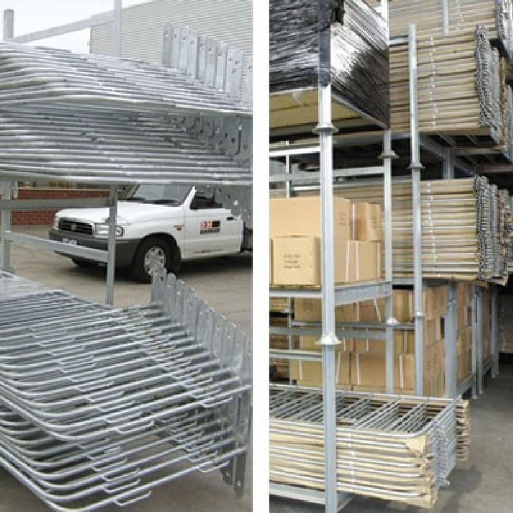 Barrier Group Galvanised Steel Modular Pedestrian Separation Fence - Barrier Group - Ramp Champ