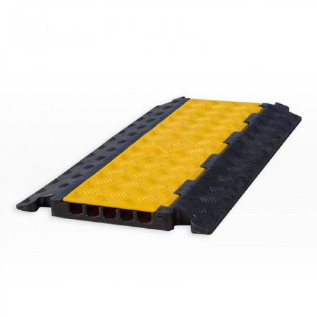 Barrier Group Hinged Lid Rubber Cable Protector - 5 Channel - Barrier Group - Ramp Champ