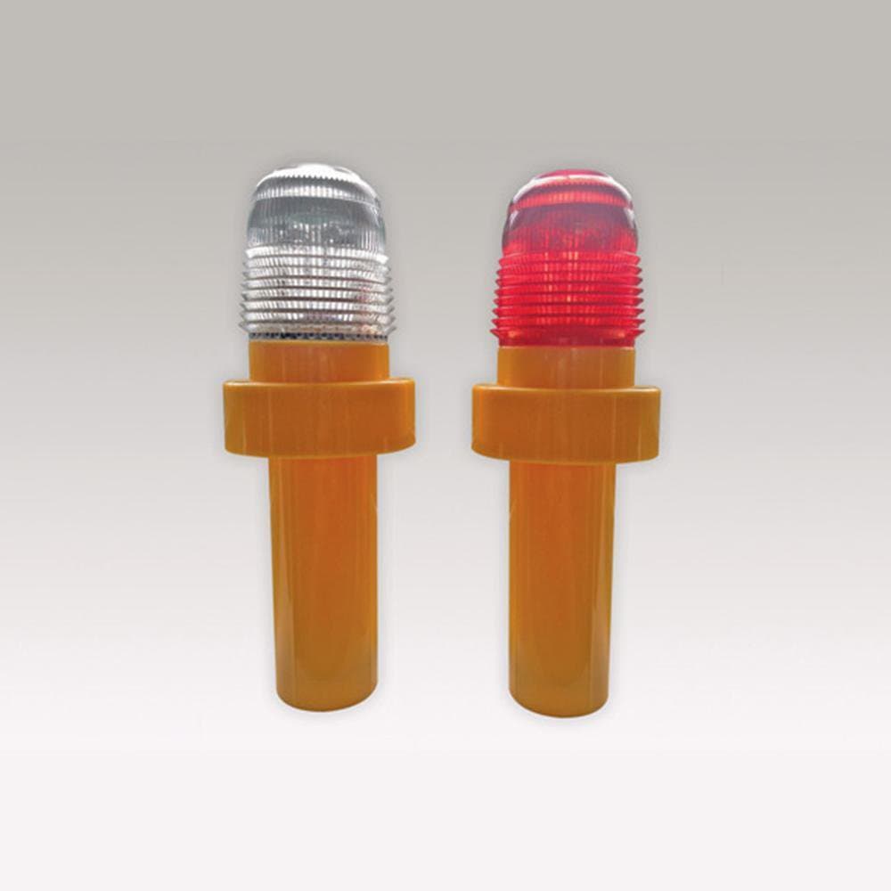 Barrier Group LED Traffic Cone Light - Red & White - Barrier Group - Ramp Champ