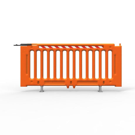 Barrier Group Post-Q Modular Post-Mounted Pedestrian Separation Fence - Barrier Group - Ramp Champ