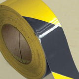 Barrier Group Reflective Tape Yellow/Black Class 2 - 50mm x 5m - Barrier Group - Ramp Champ