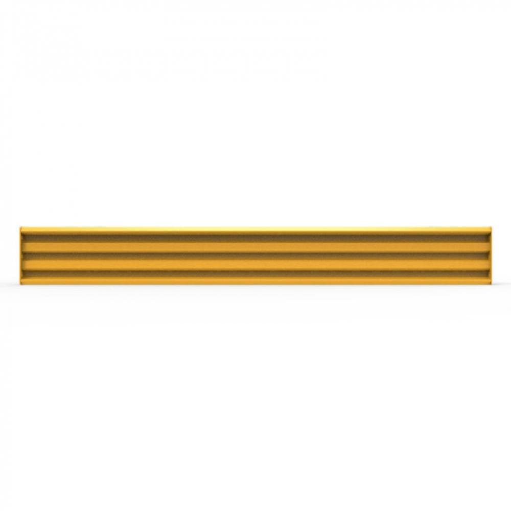 Barrier Group Rib-Rail with Fixings - Powder Coated Safety Yellow - Barrier Group - Ramp Champ