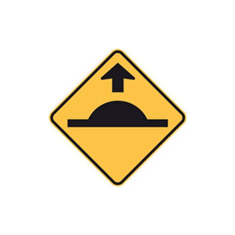 Barrier Group Speed Hump Sign with Arrow - Barrier Group - Ramp Champ