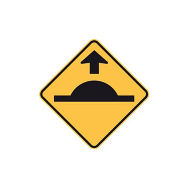 Barrier Group Speed Hump Sign with Arrow - Barrier Group - Ramp Champ