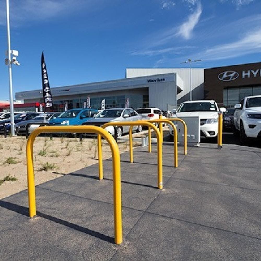 Barrier Group U-Bar Single Rail/ Bike Rail - Standard Duty - Barrier Group - Ramp Champ