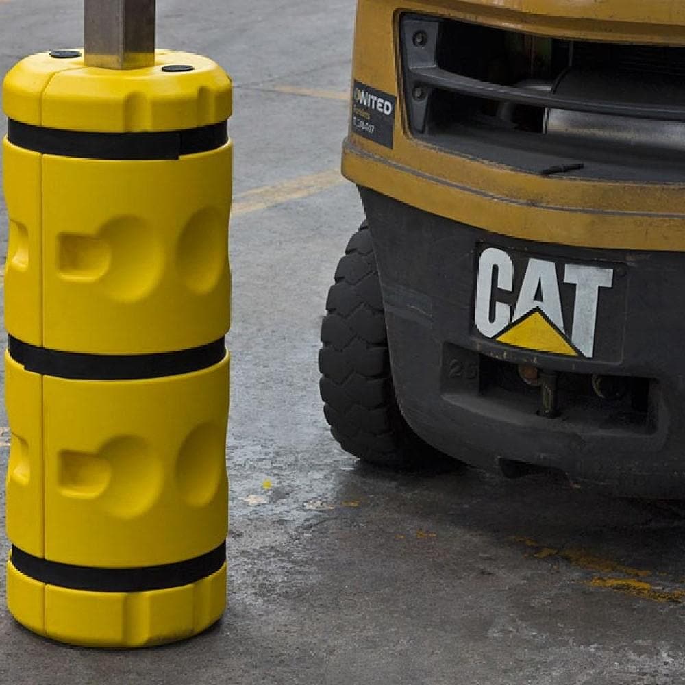 Barrier Group Loading Dock & Warehouse Barrier Group Warehouse & Factory Yellow Foam Column Cushion Kit