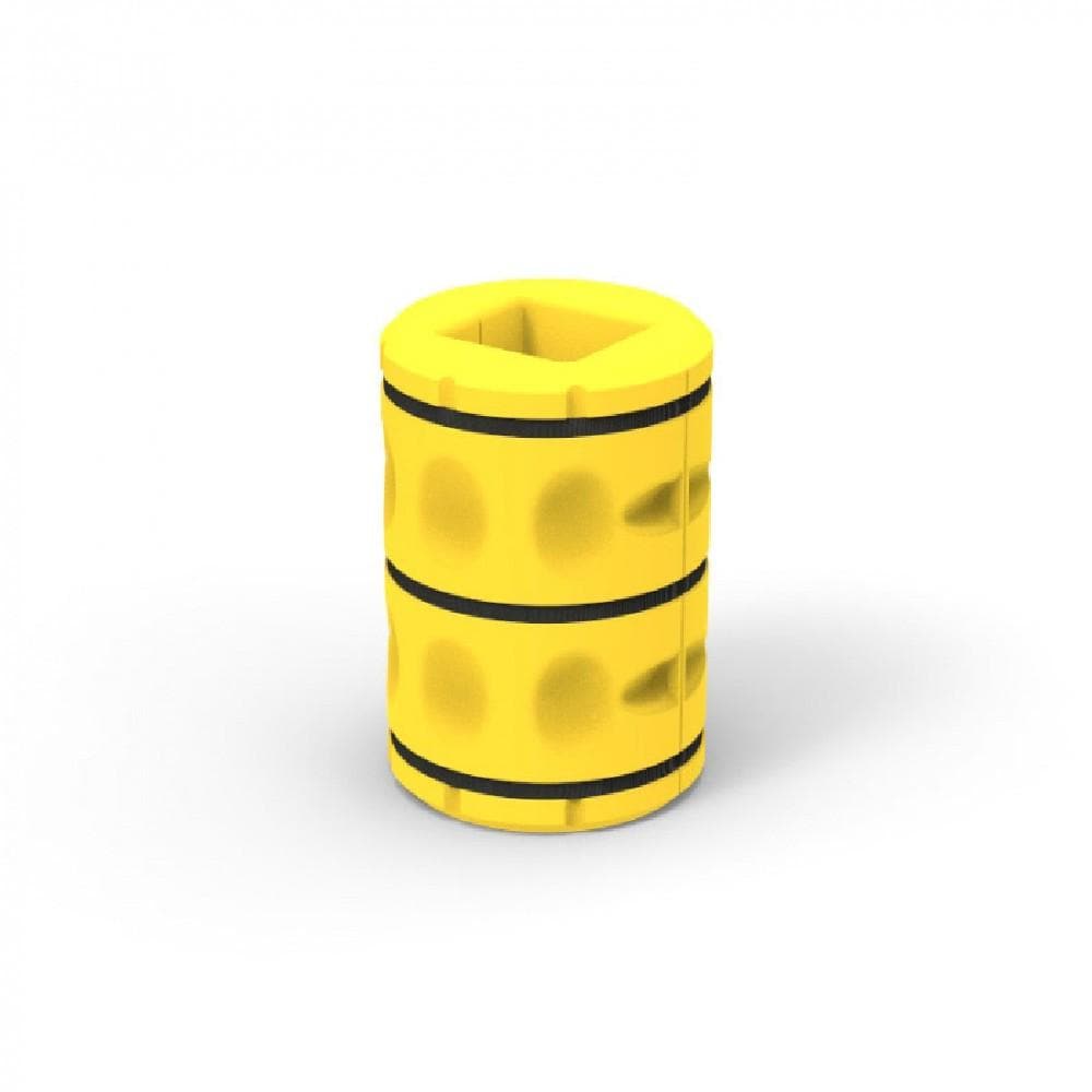Barrier Group Loading Dock & Warehouse 610mm Outer x 300mm Inner Barrier Group Warehouse & Factory Yellow Foam Column Cushion Kit