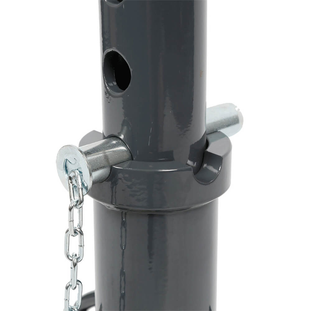 Borum Workshop Equipment Borum Industrial Pin-Style Short Jack Stand, 15 Tonne Capacity