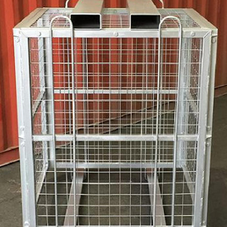 DHE Brick Lifting Transport Cage Crane Attachment - DHE - Ramp Champ