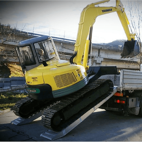 Digga 9-Tonne 3.5m x 560mm Ezi-Loada Aluminium Loading Ramps - Digga - Ramp Champ