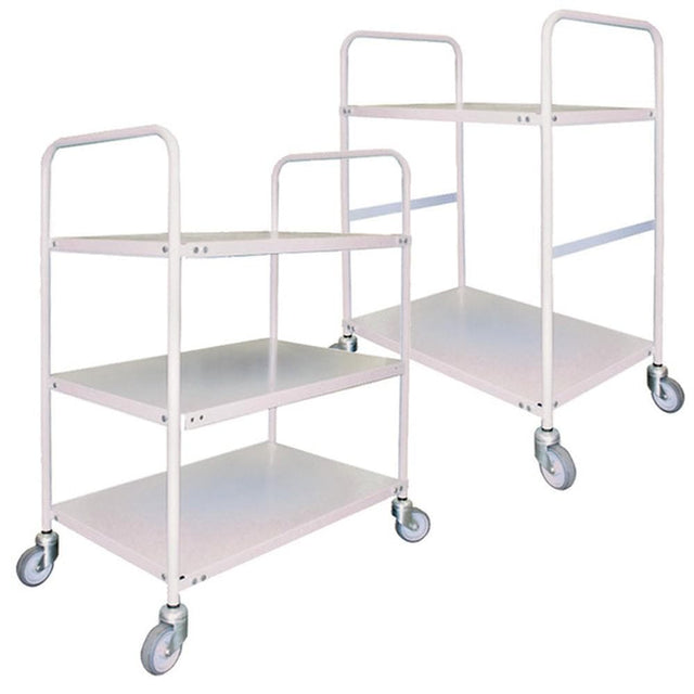 Troden Workshop Equipment Durolla General Purpose Tray Trolley, 90kg Capacity per Shelf