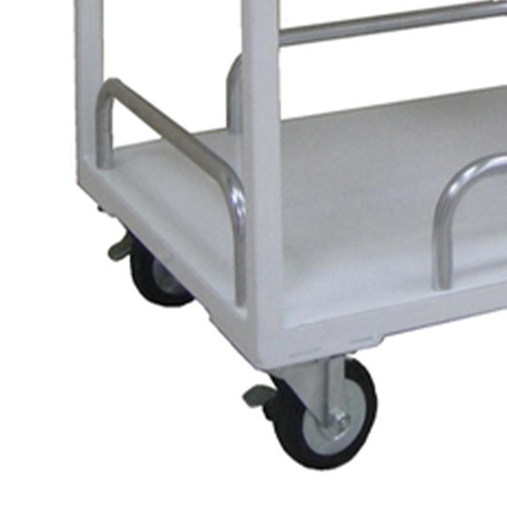 Troden Workshop Equipment Durolla Heavy-Duty 3-Step Ladder Trolley, 400kg Capacity