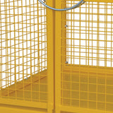 Troden Workshop Equipment Durolla Heavy Duty Cage Bin Trolley w/ Hinged Doors, 1-Tonne Capacity