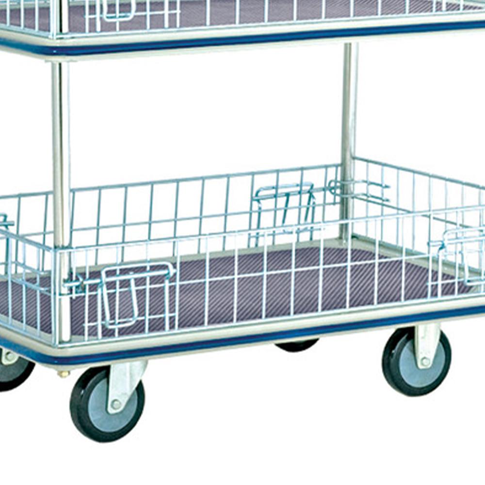Troden Workshop Equipment Durolla Multipurpose 2-Tier Cage Platform Trolley
