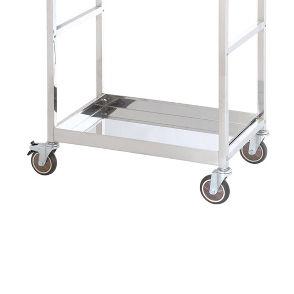 Troden Workshop Equipment Durolla Stainless Steel Hospital Trolley, 200kg Capacity