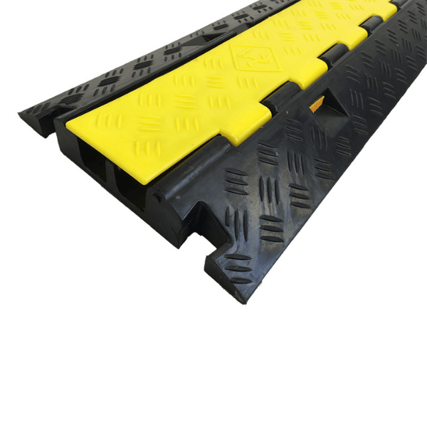 Heeve Road & Traffic Heeve Hinged Lid Rubber Cable Protector - 2 Channel