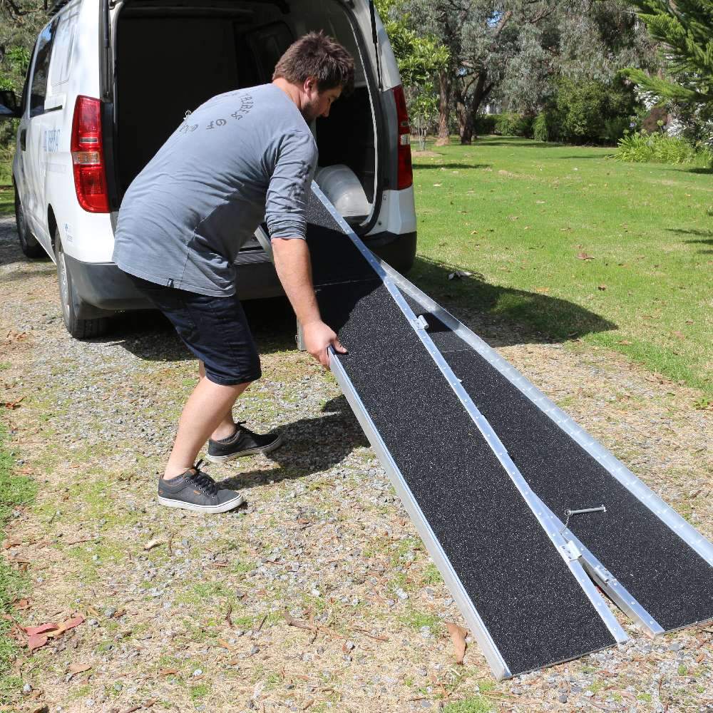Heeve Mobility Ramps Heeve Aluminium Multi-Fold Super-Grip Wheelchair Ramp