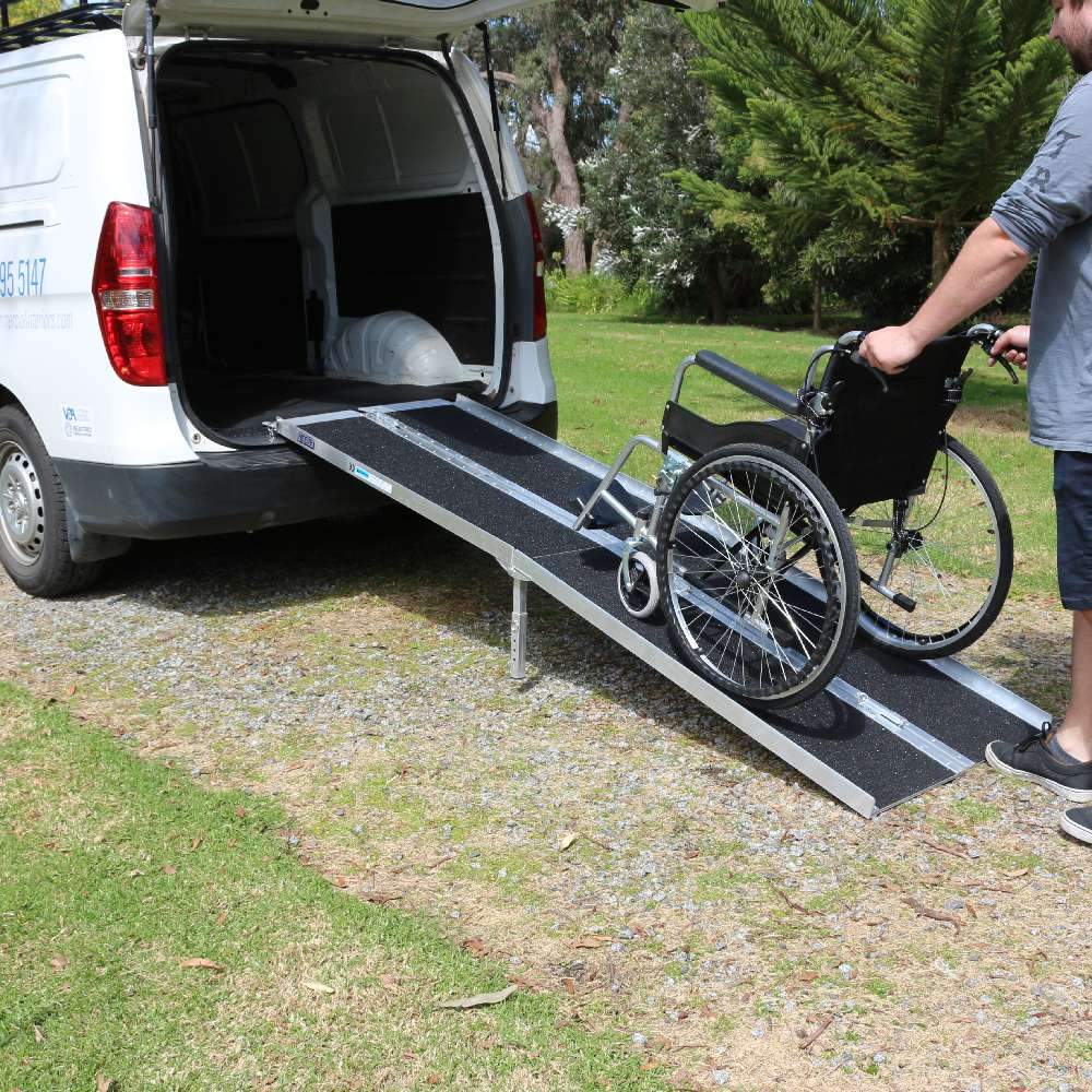Heeve Mobility Ramps Heeve Aluminium Multi-Fold Super-Grip Wheelchair Ramp