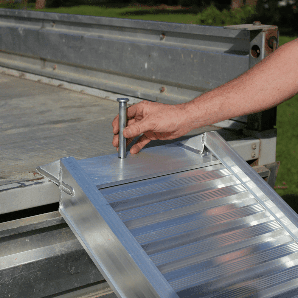 Heeve Construction & Machinery Heeve 3-Tonne 3.2m x 380mm Aluminium Loading Ramps