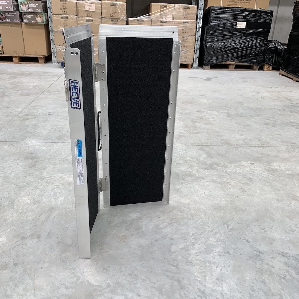 Heeve Mobility Ramps Heeve Aluminium Single-Fold Super-Grip Wheelchair Ramp