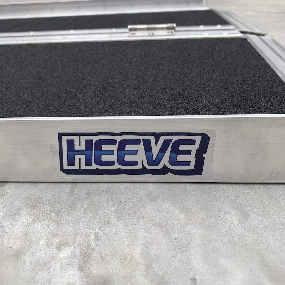 Heeve Mobility Ramps Heeve Aluminium Single-Fold Super-Grip Wheelchair Ramp