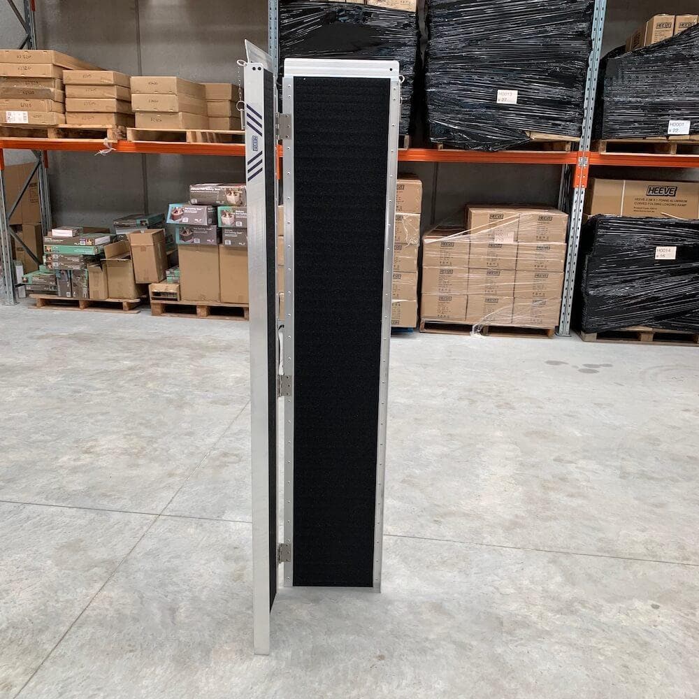 Heeve Heavy Duty Heeve Aluminium Single-Fold Super-Grip Removalist Walk Ramp