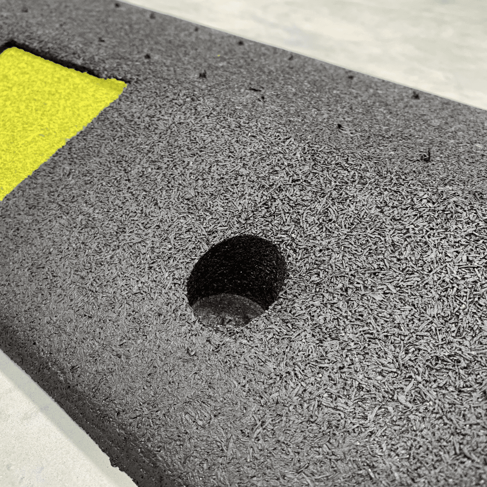 Heeve Durable Recycled Rubber Traffic Speed Hump - Heeve - Ramp Champ