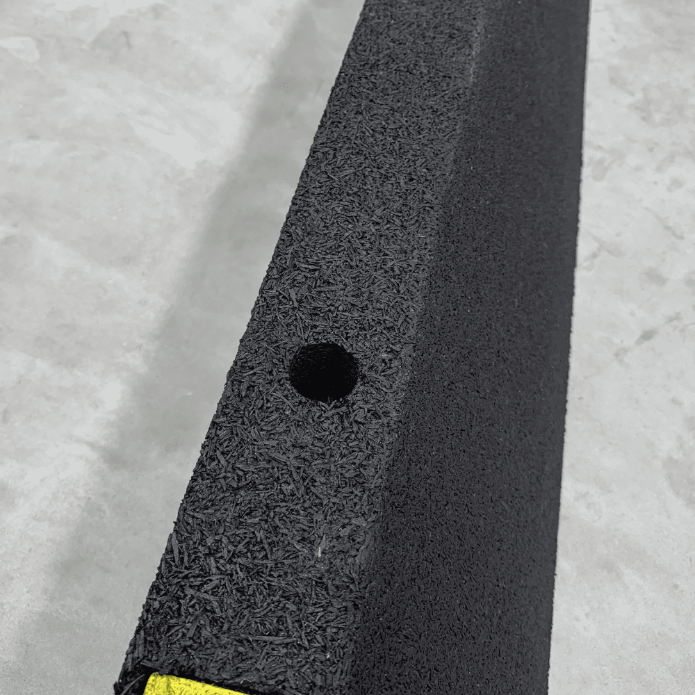 Heeve One Piece Recycled Rubber Wheel Stop - Heeve - Ramp Champ