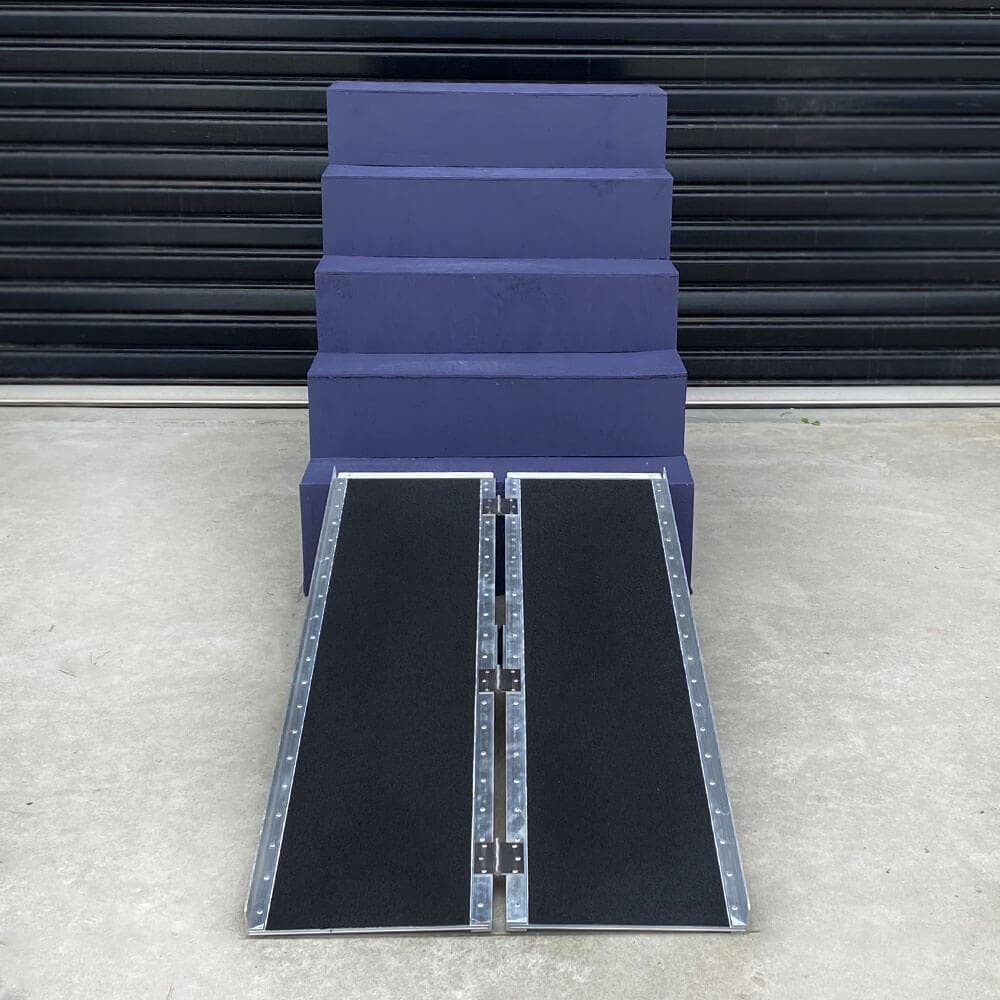 Heeve Heavy Duty Heeve Aluminium Single-Fold Super-Grip Removalist Walk Ramp