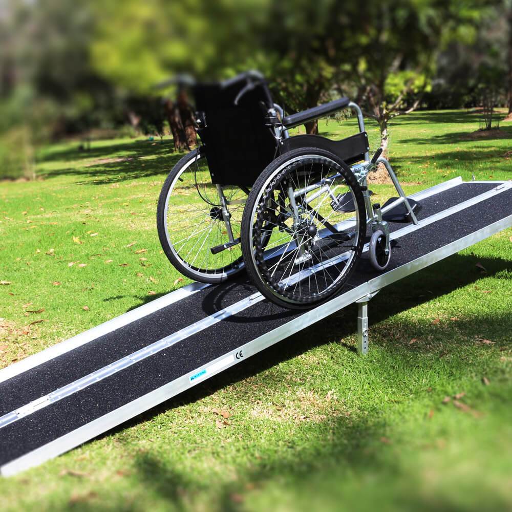 Heeve Mobility Ramps Heeve Aluminium Multi-Fold Super-Grip Wheelchair Ramp