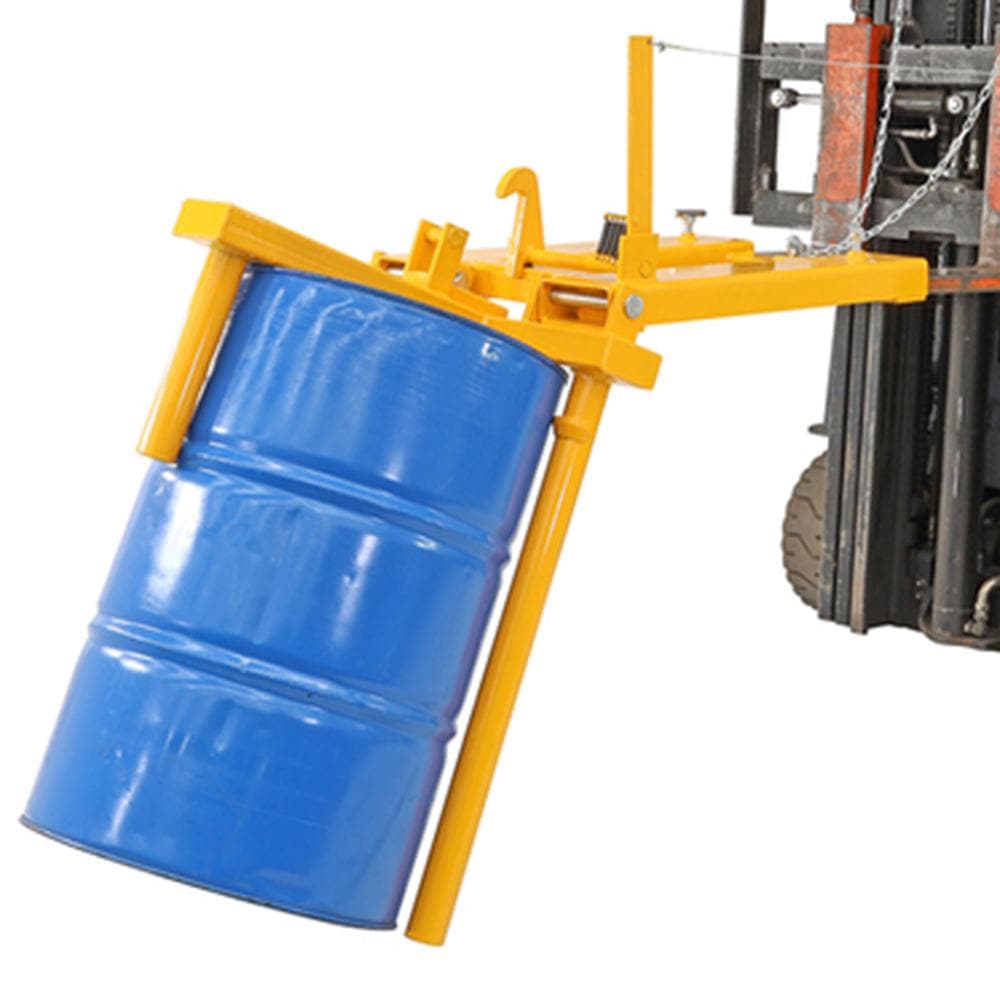 Troden Workshop Equipment Liftex Forklift Hinge Drum Positioner - 400kg Capacity