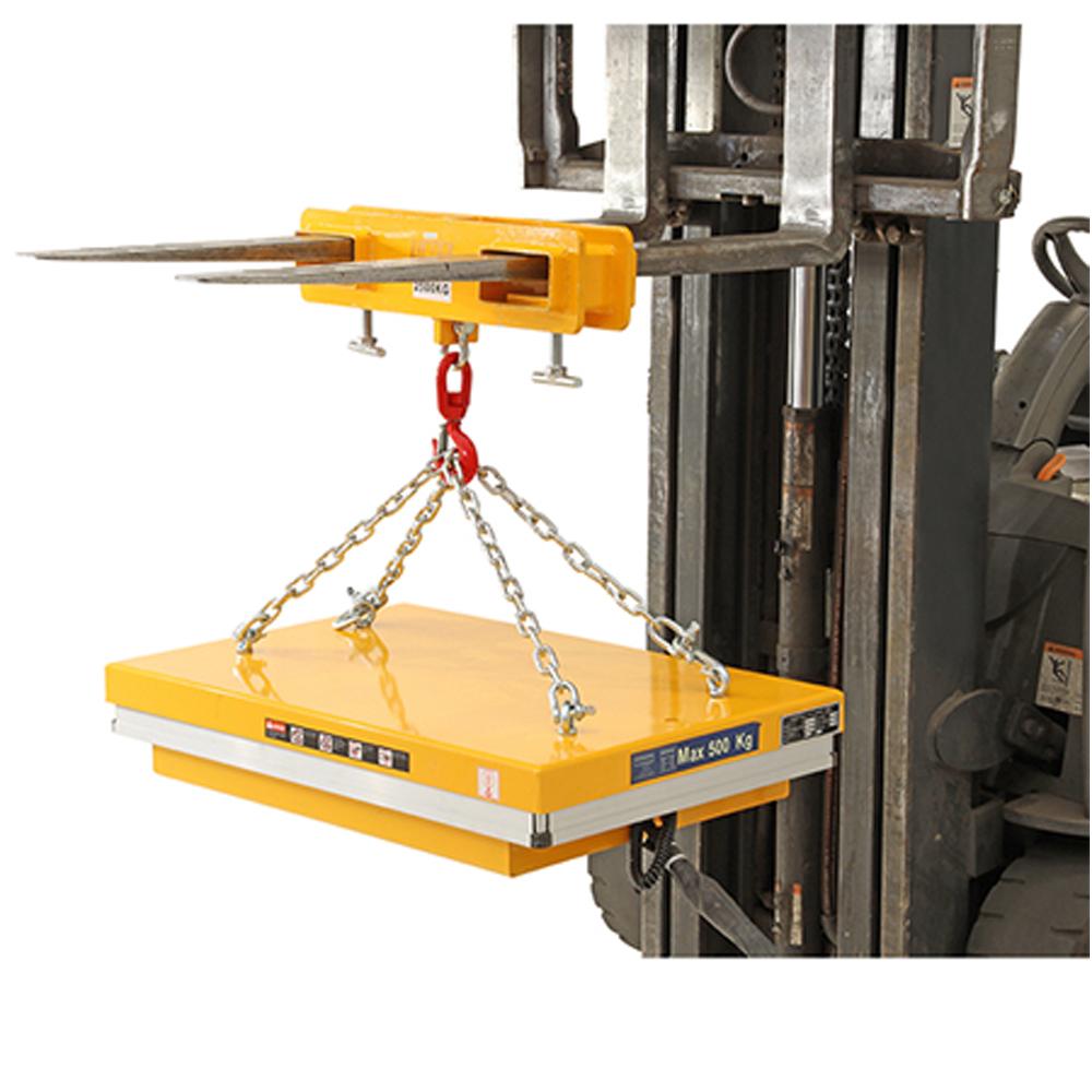Troden Workshop Equipment Liftex Forklift to Crane Tine Hook - 2.5 Tonne Capacity