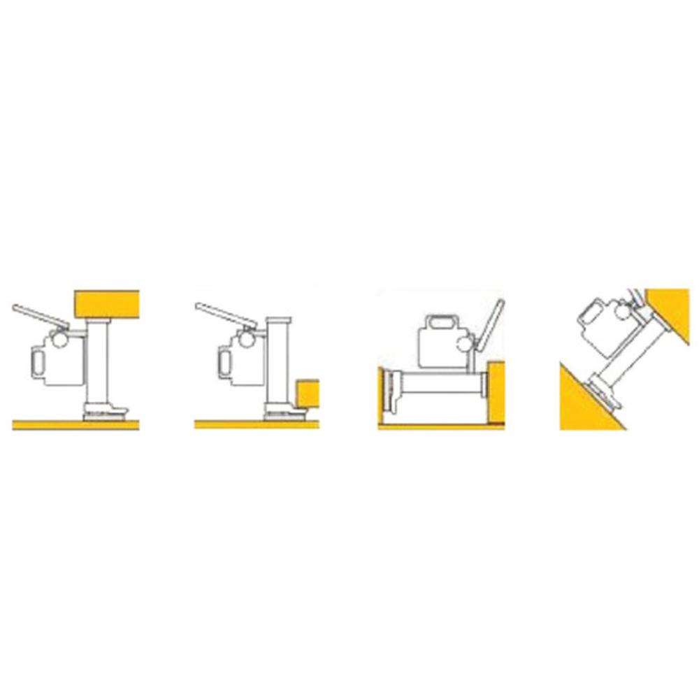 Troden Workshop Equipment Liftex Hydraulic Jack with Removable Lever, 10 Tonne Capacity