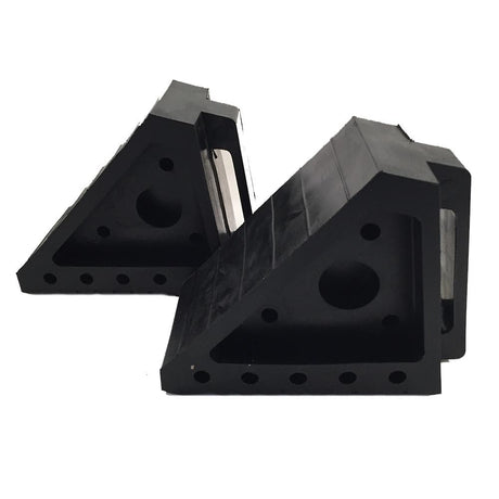 Heavy Duty Rubber Wheel Chocks - Ramp Champ - Ramp Champ