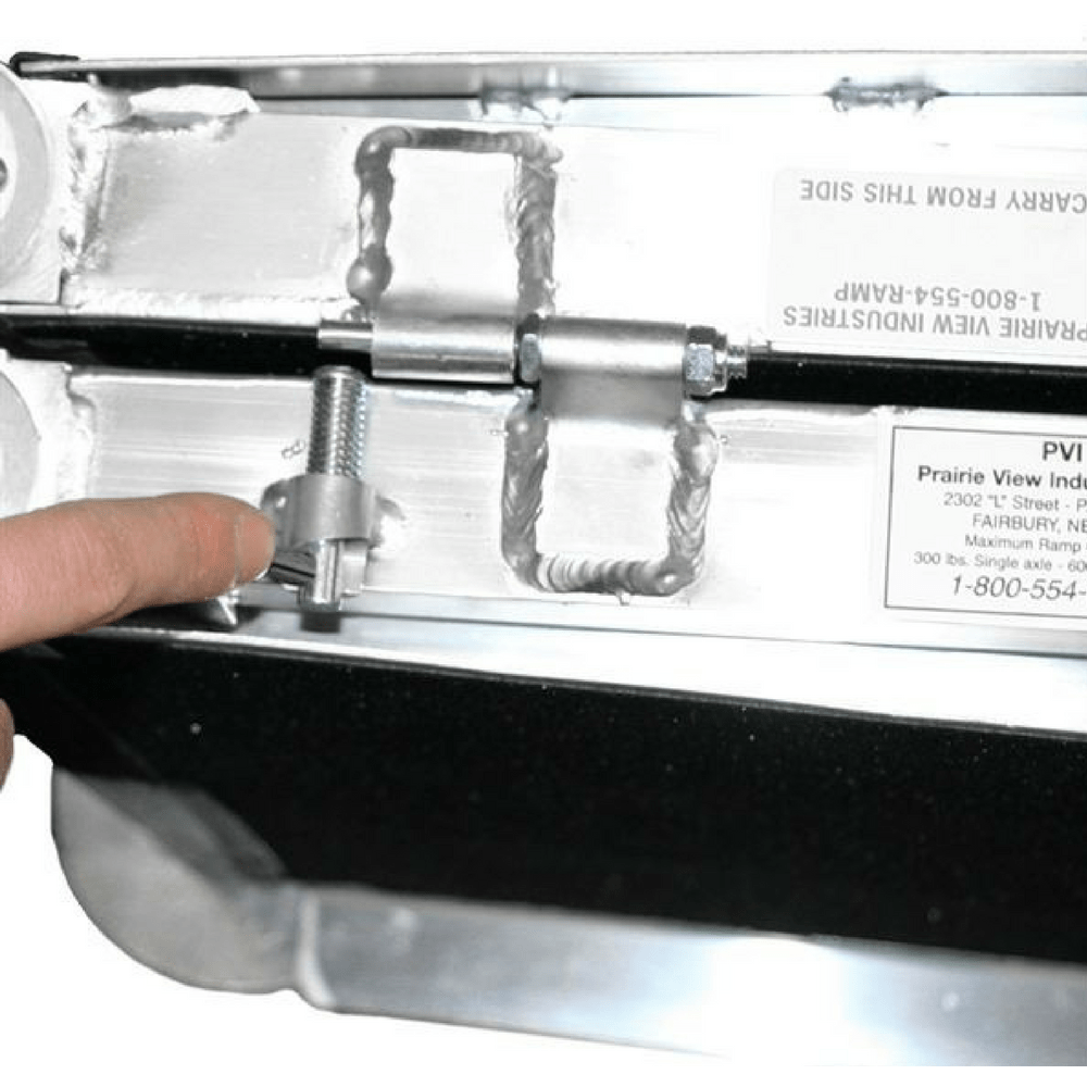 PVI Aluminium Multi-Fold Rear Door Wheelchair Van Ramp - PVI - Ramp Champ